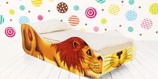 Детская кровать-зверенок Лев-Кинг в Кемерово