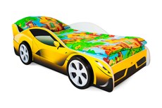 Кровать-машина детская Ferrari в Набережных Челнах