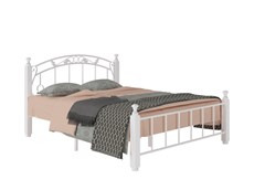 Спальная кровать Гарда 5, 160х200, белая в Тюмени